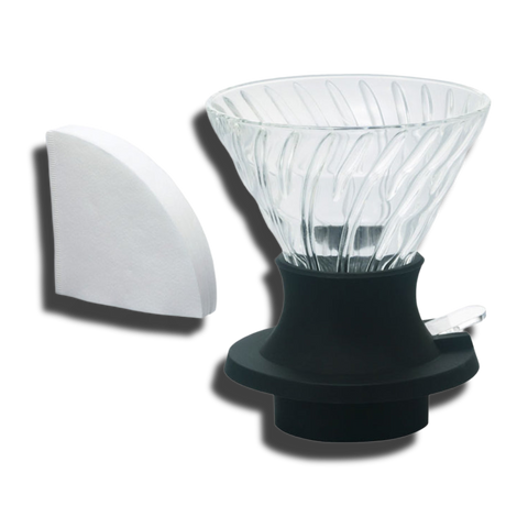 HARIO V60-02 SWITCH Immersion Dripper (200ml/6.76oz) (Glass)