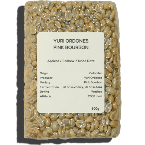 Colombia, Yuri Ordonez, Pink Bourbon, Washed