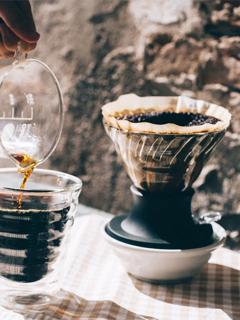 HARIO V60-02 SWITCH Immersion Dripper (200ml/6.76oz) (Glass)