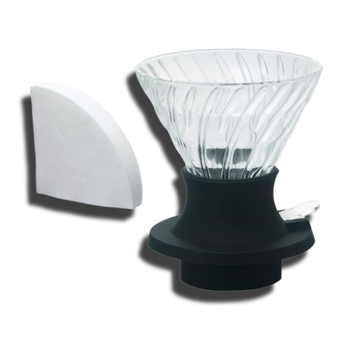 HARIO V60-02 SWITCH Immersion Dripper (200ml/6.76oz) (Glass)