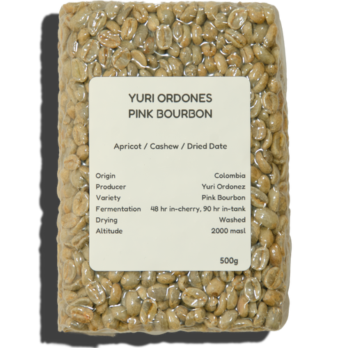 Colombia, Yuri Ordonez, Pink Bourbon, Washed